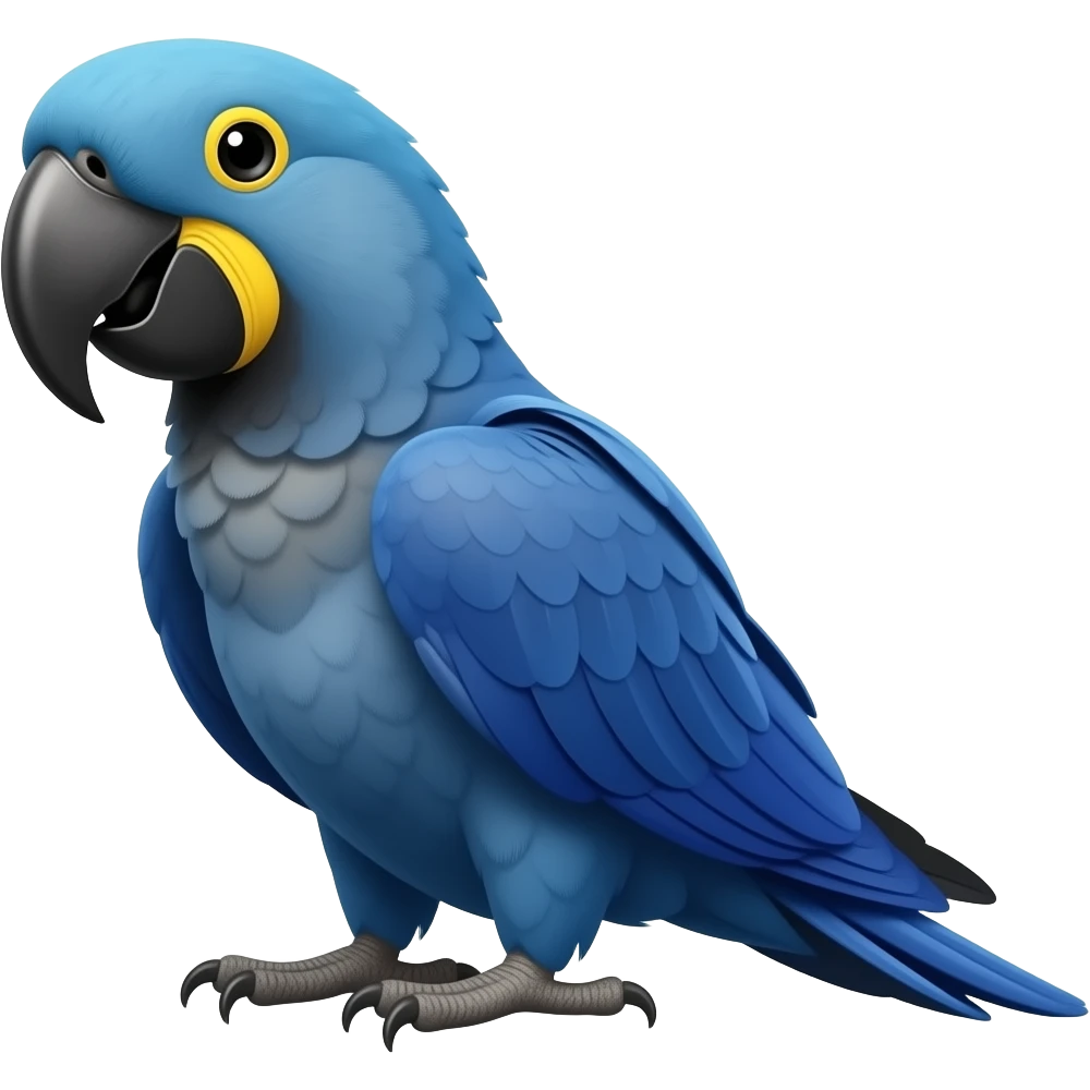 Arara azul emoji