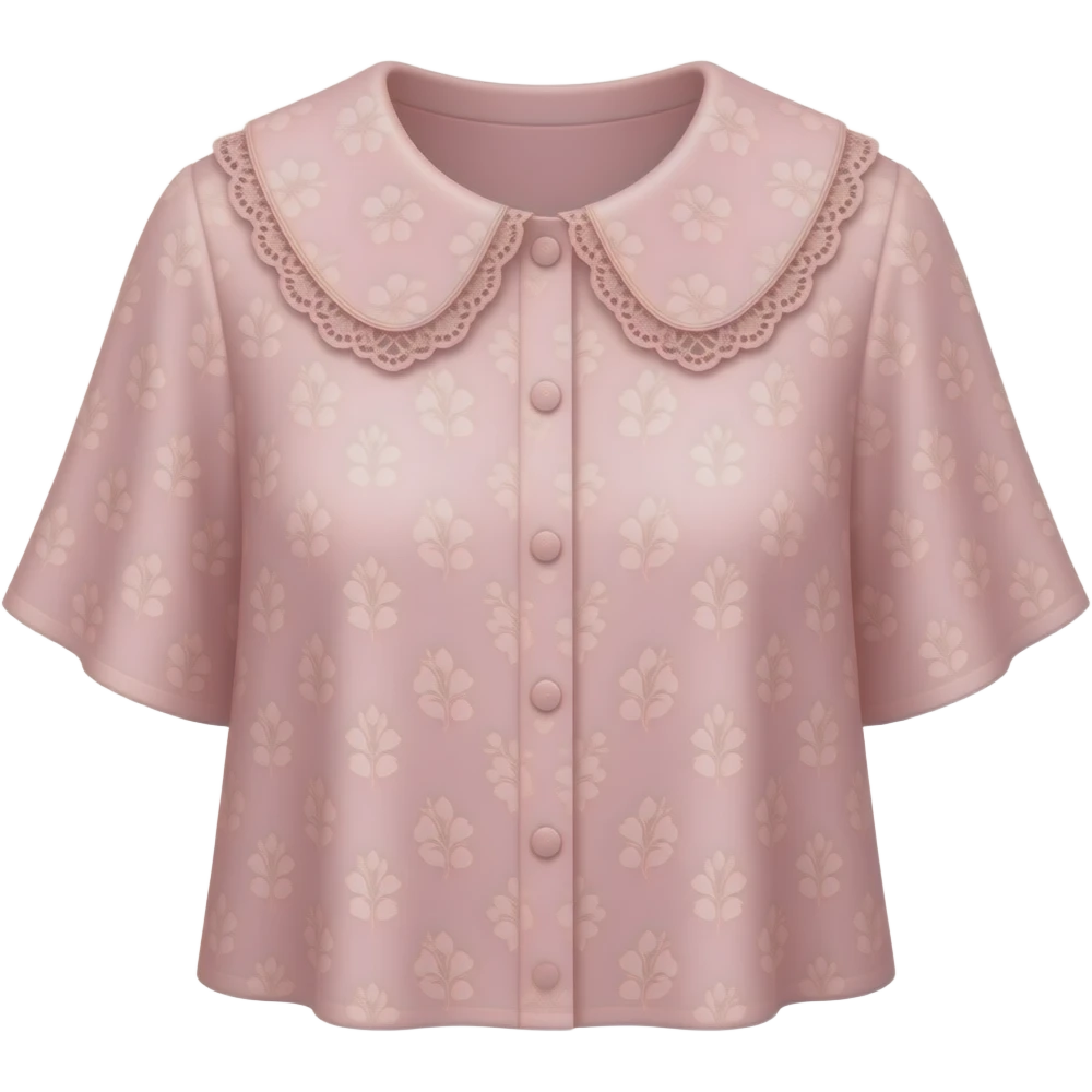 casual light-weight feminine blouse, with flowing texture emoji