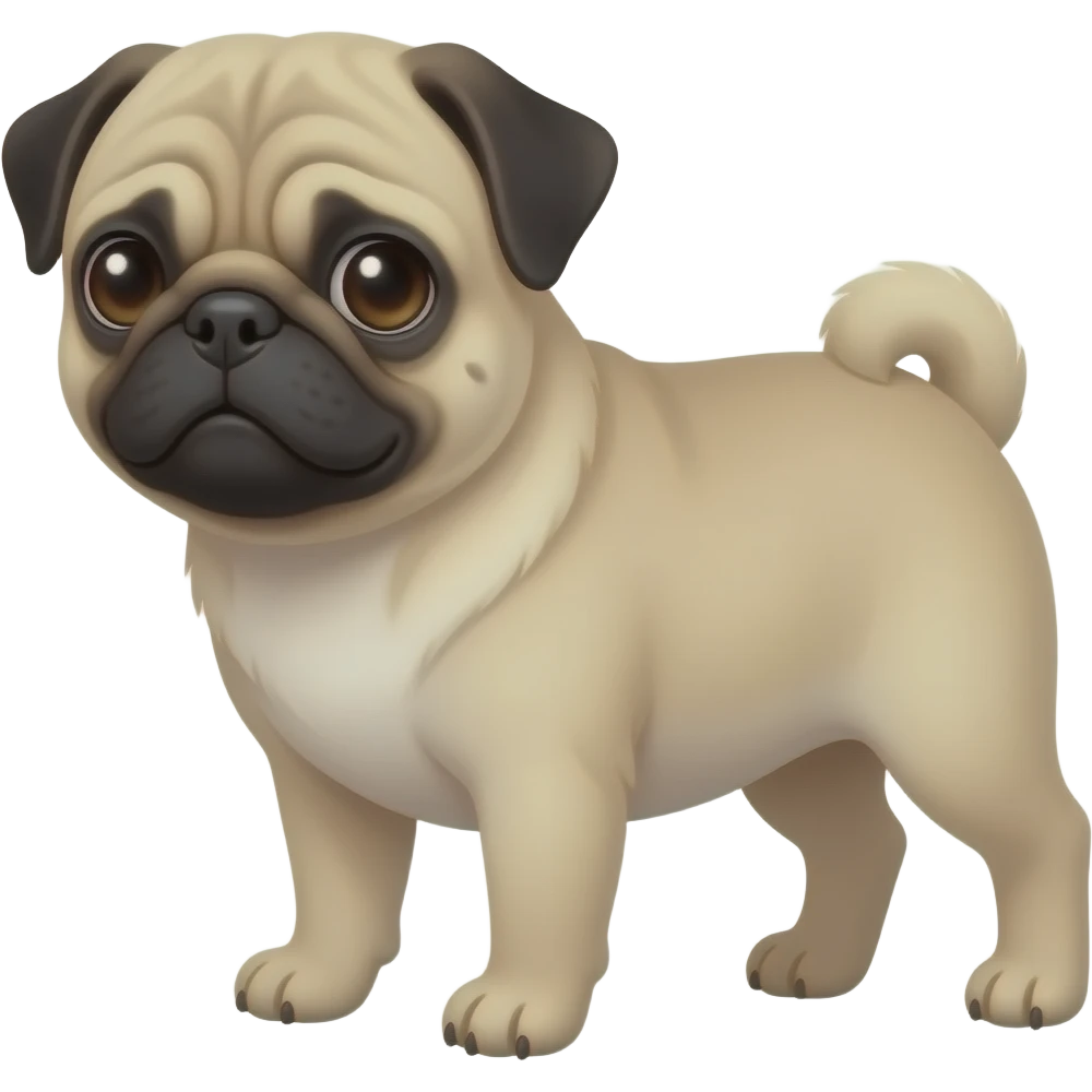 Pug emoji