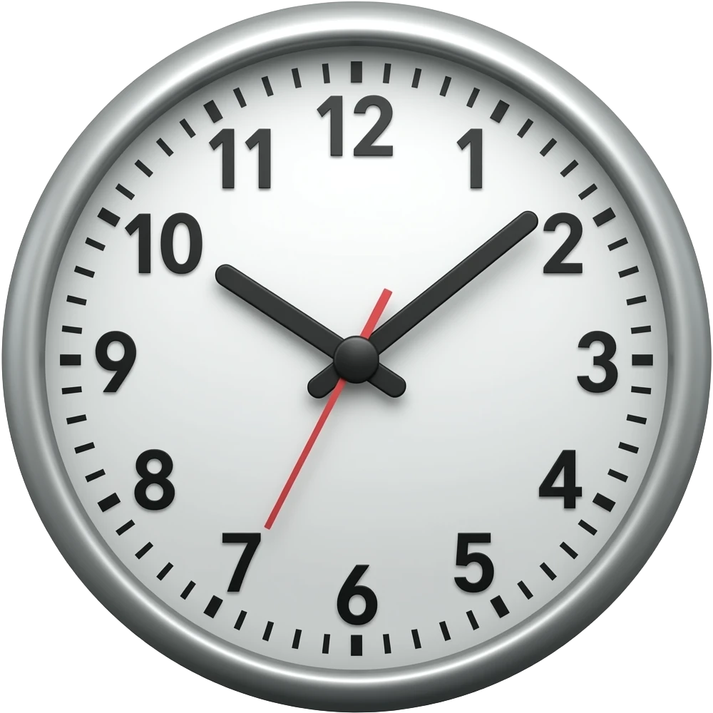 reloj emoji