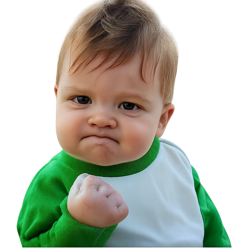 success kid meme emoji