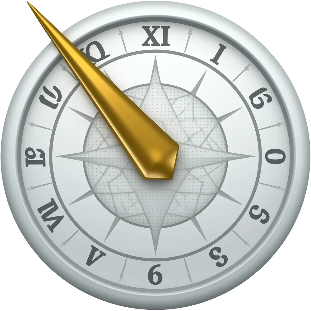 Sundial emoji