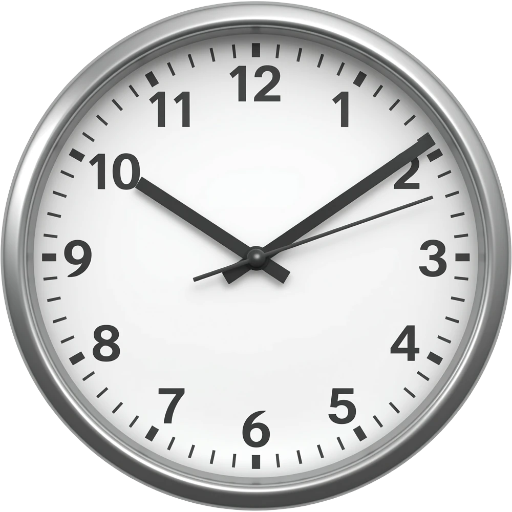 Clock it emoji