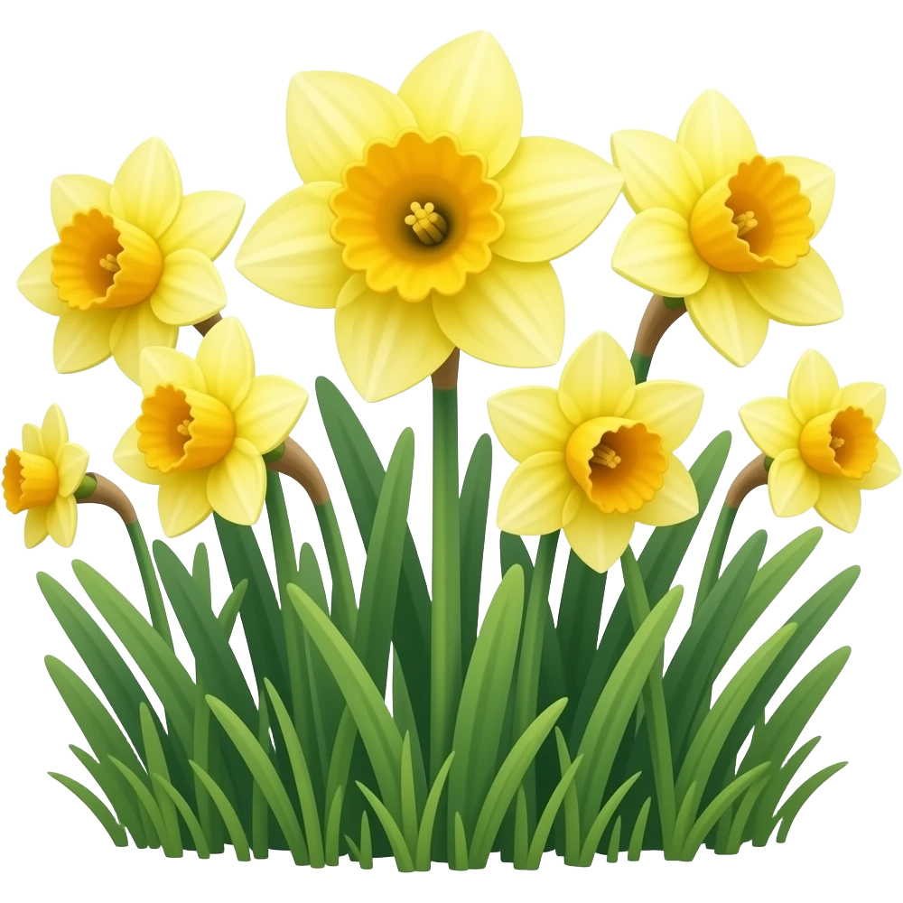 daffodils emoji