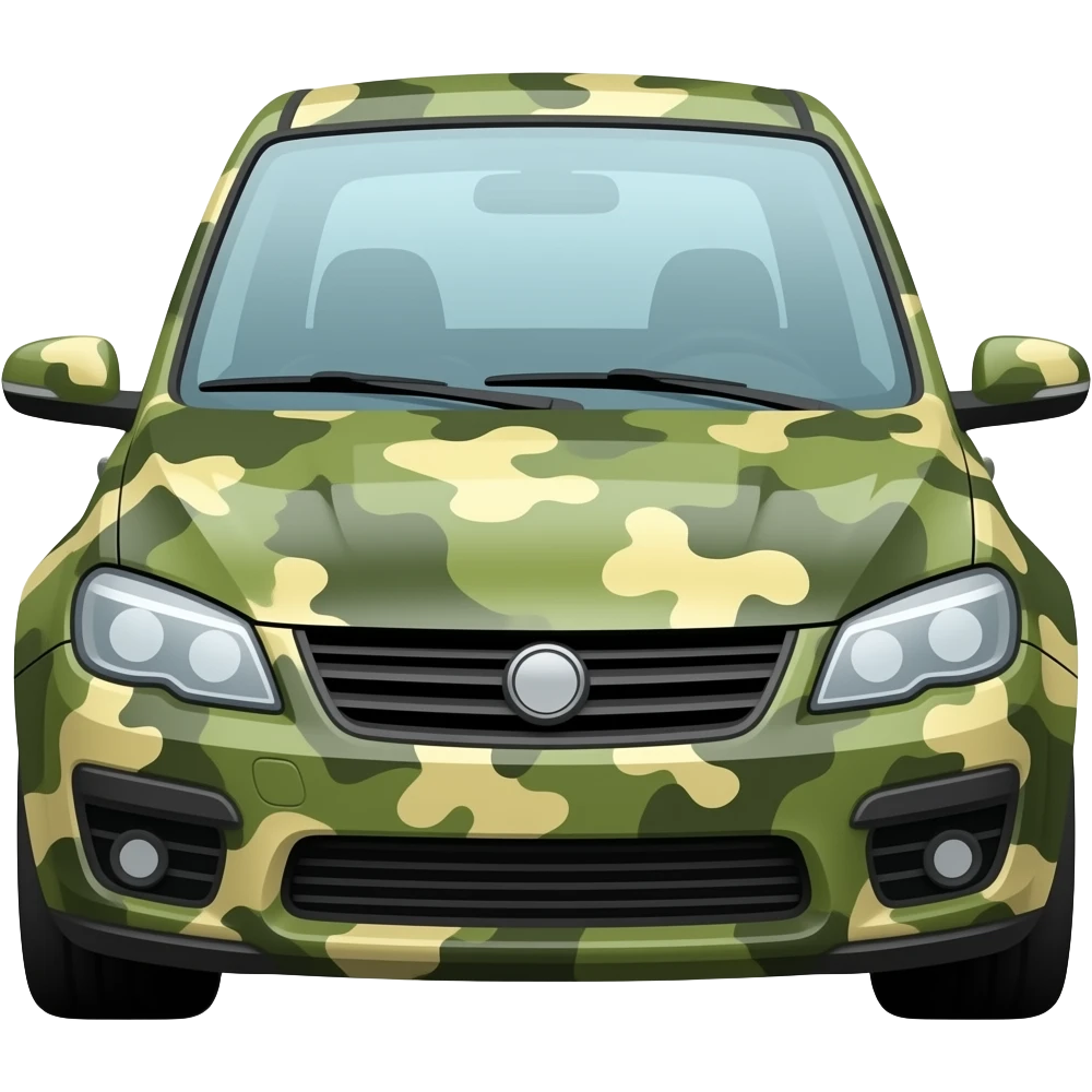 carmouflage pattern background emoji