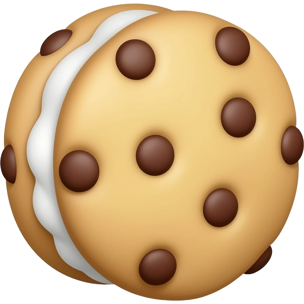 6. Cookies and  Cream emoji