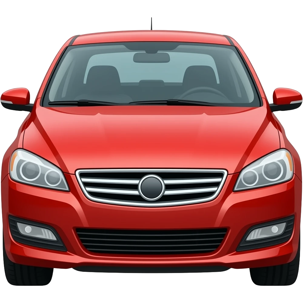 Red Sedan emoji