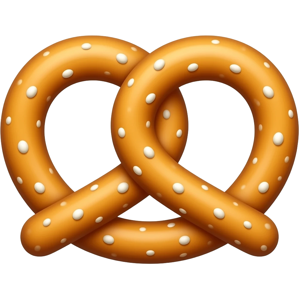 Pretzel emoji