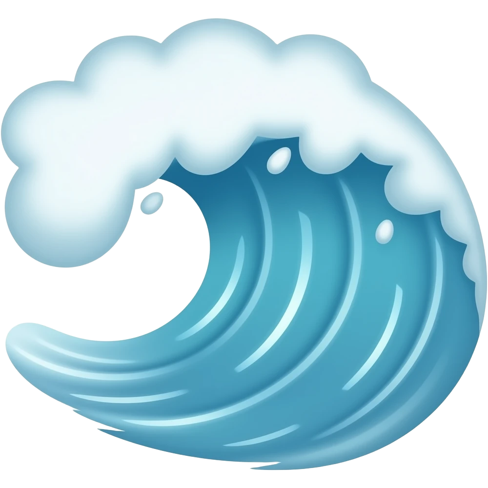 морская волна emoji