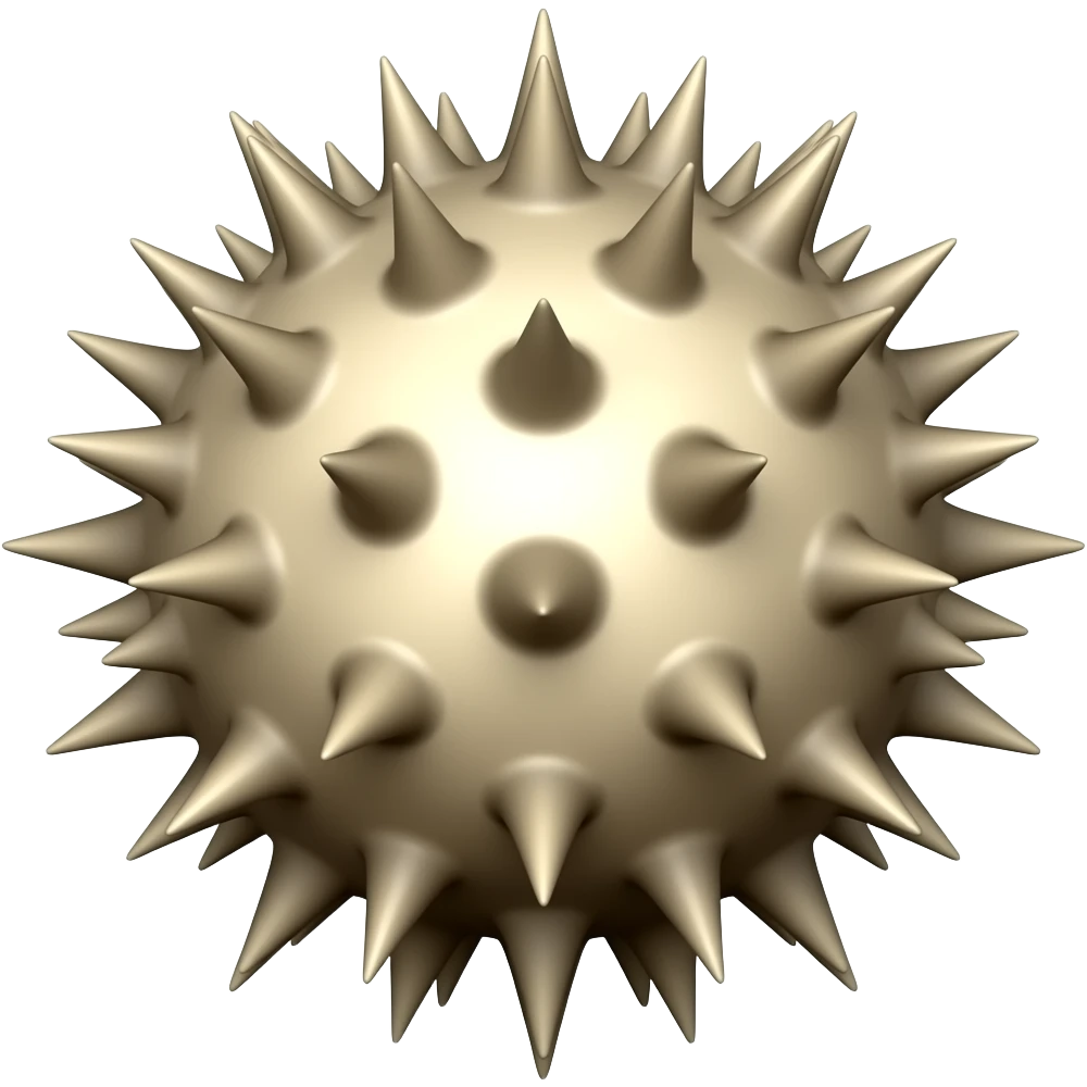 spiky thing emoji