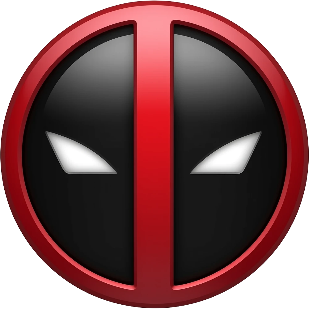 Deadpool logo emoji