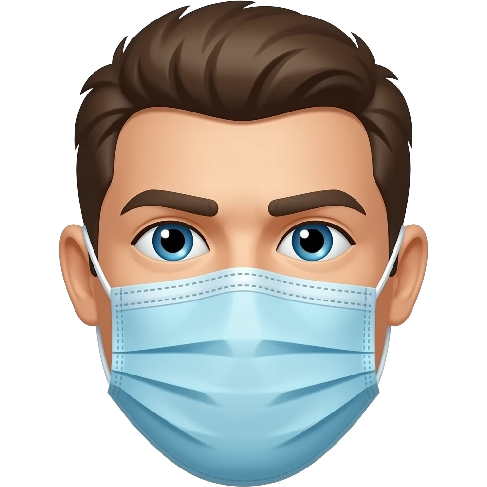 Gang face Mask emoji