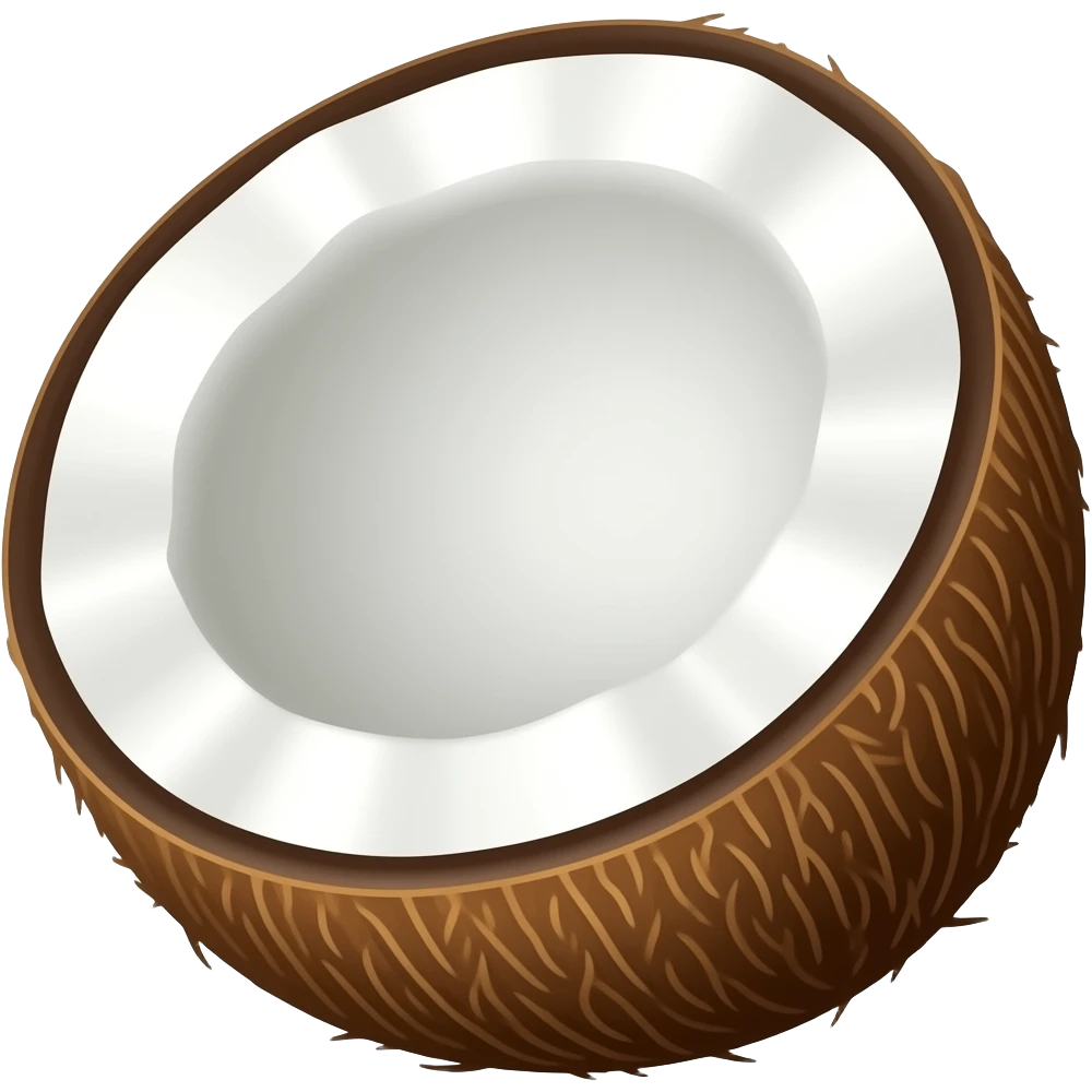 Coconut emoji