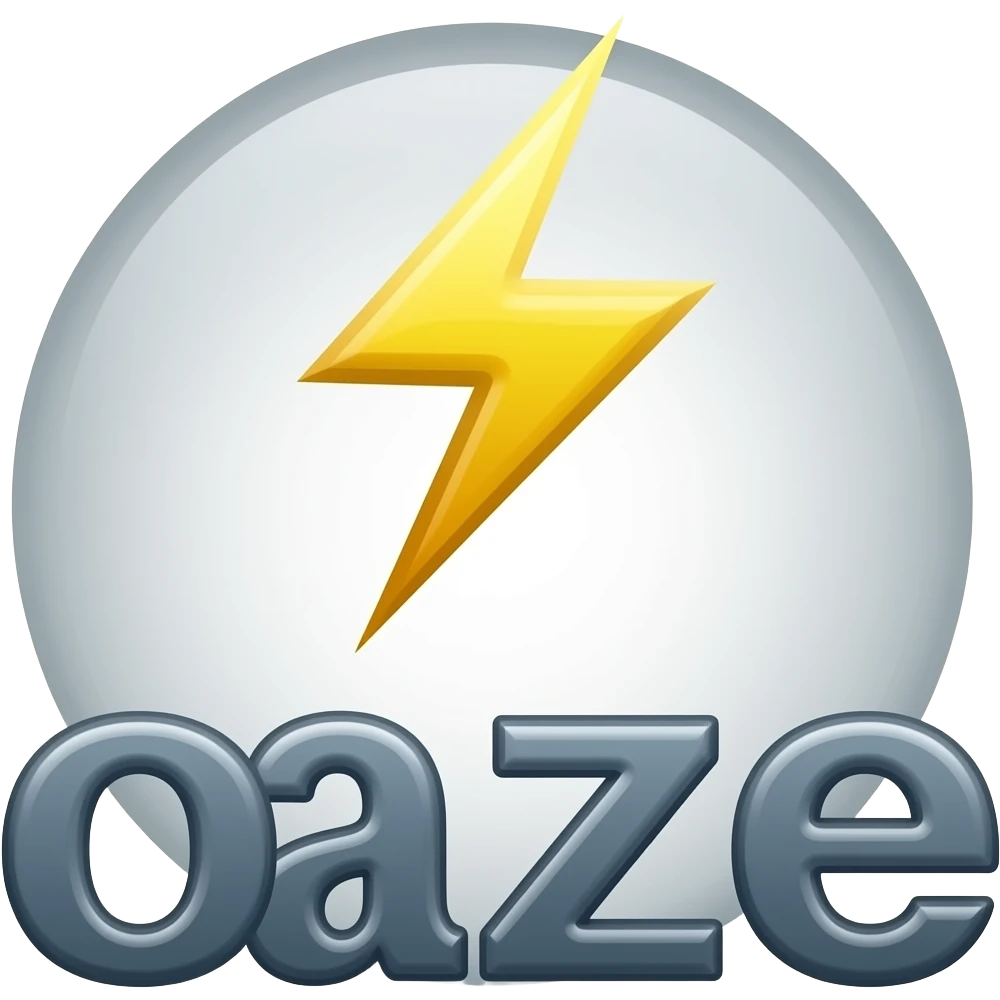 I want the name (Aljaze) with a lightning bolt symbol above it. emoji