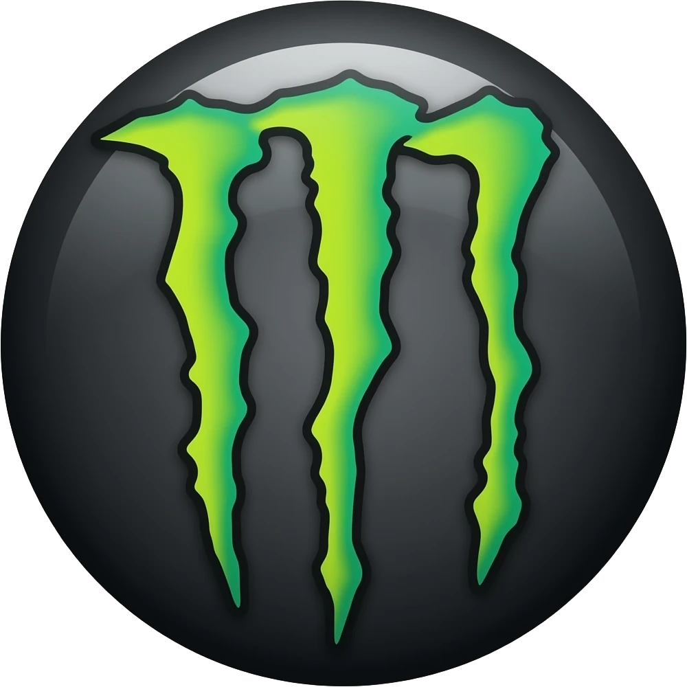 Monster energy logo no background emoji