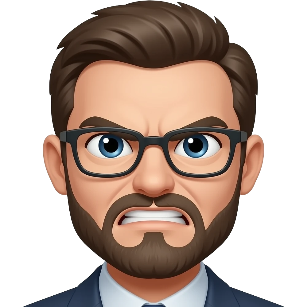 Angry emoji