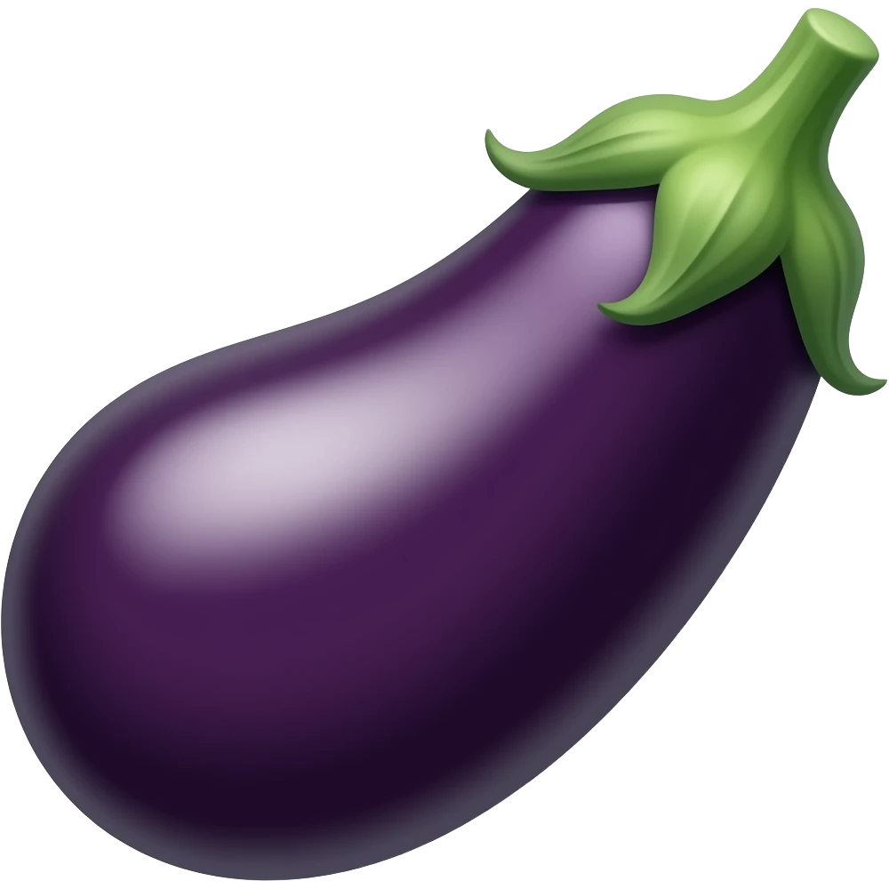 eggplant emoji
