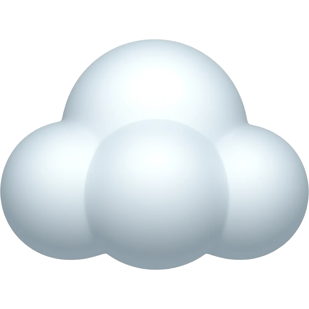 Cloud emoji