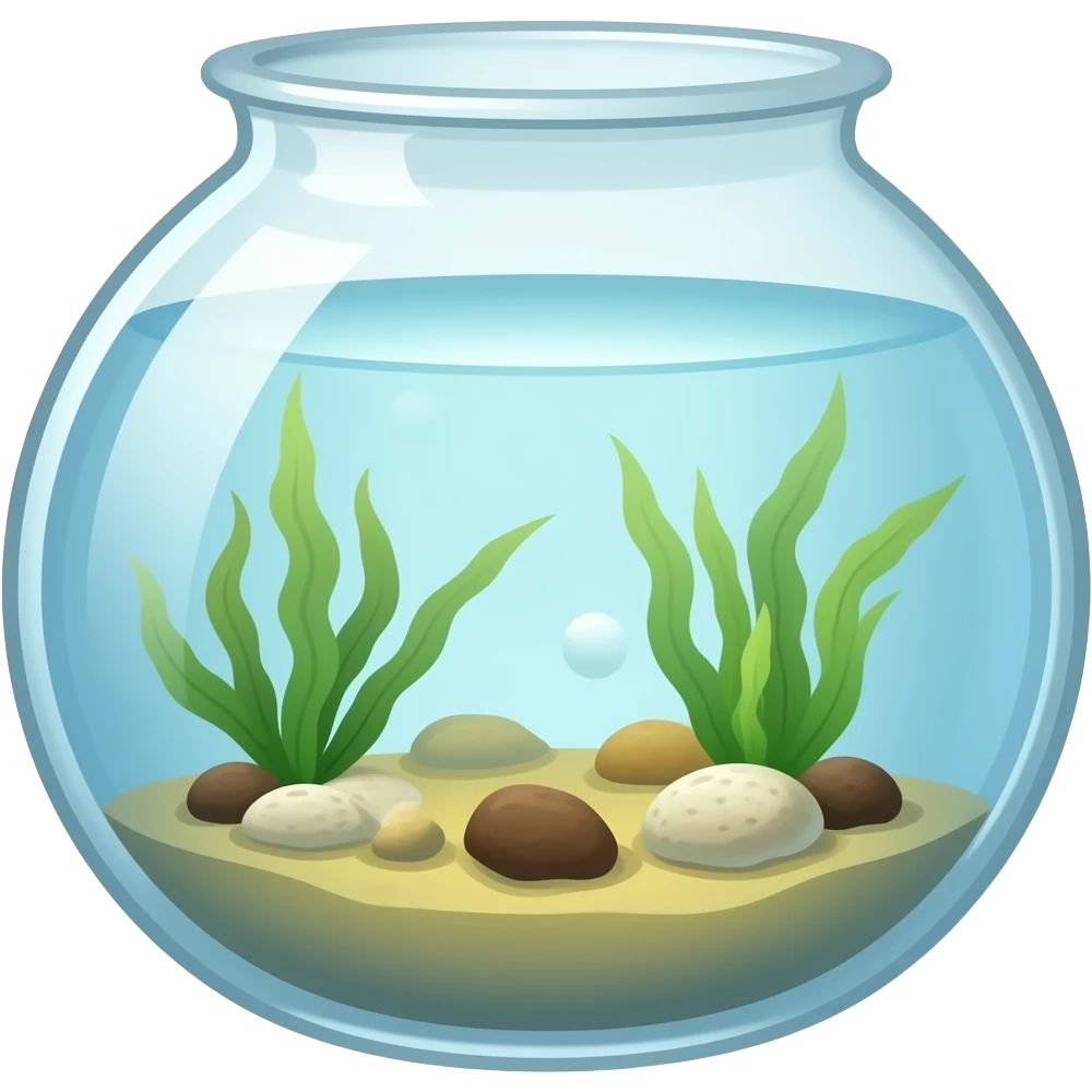 glass aquarium emoji