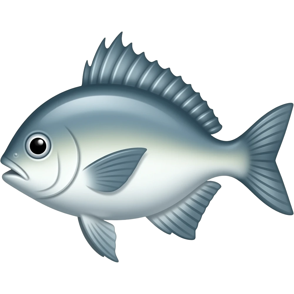 simple fish emoji