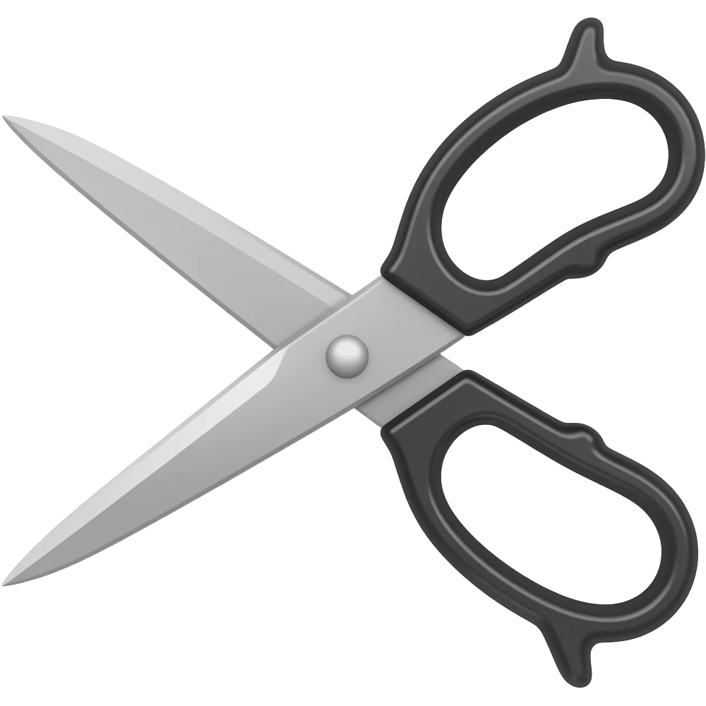 Scissor emoji