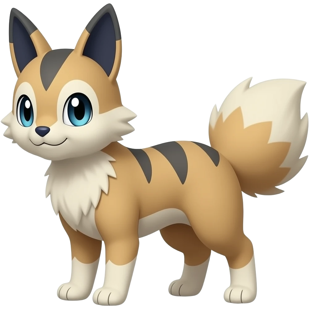 Meowstic-Dialga-Kecleon-Minccino-Furret-Fakemon-hybrid emoji