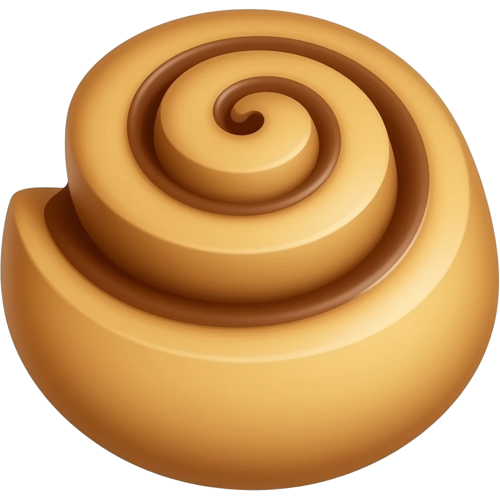 cinnamon roll emoji