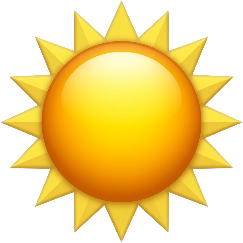 sun emoji