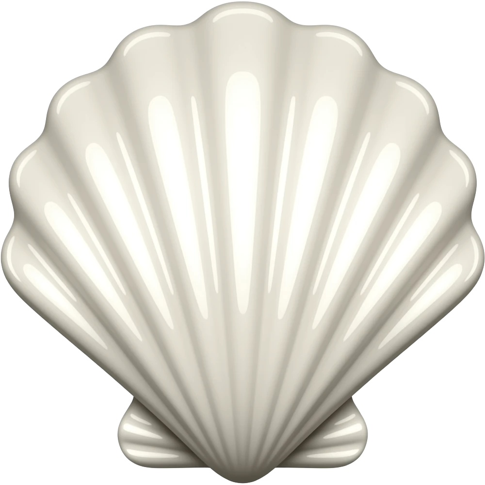 White shell emoji