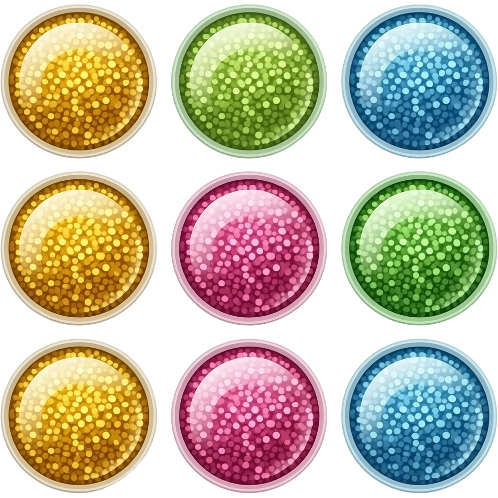 Glitter colors emoji