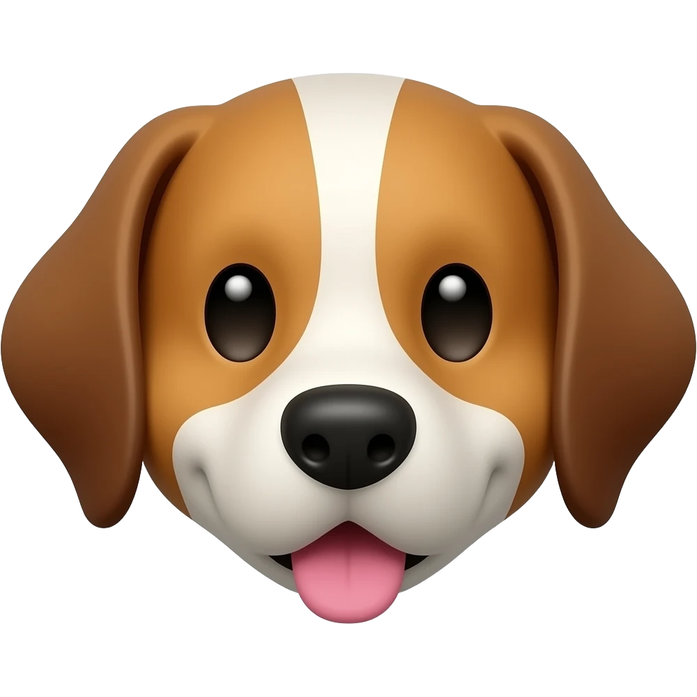 icon con chó emoji