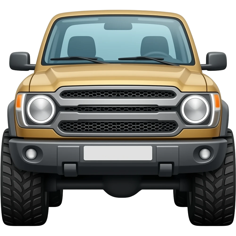 🚙 off road truck emoji