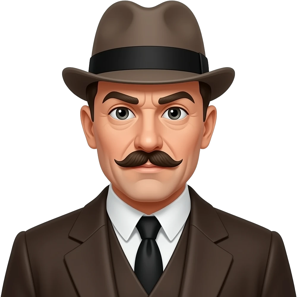 Hercule Poirot emoji