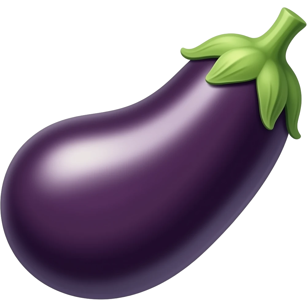 eggplant emoji