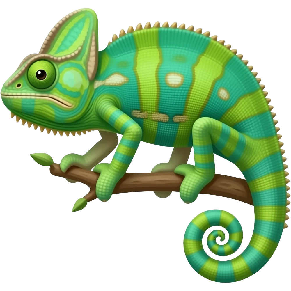 meccha chameleon emoji | AI Emoji Generator