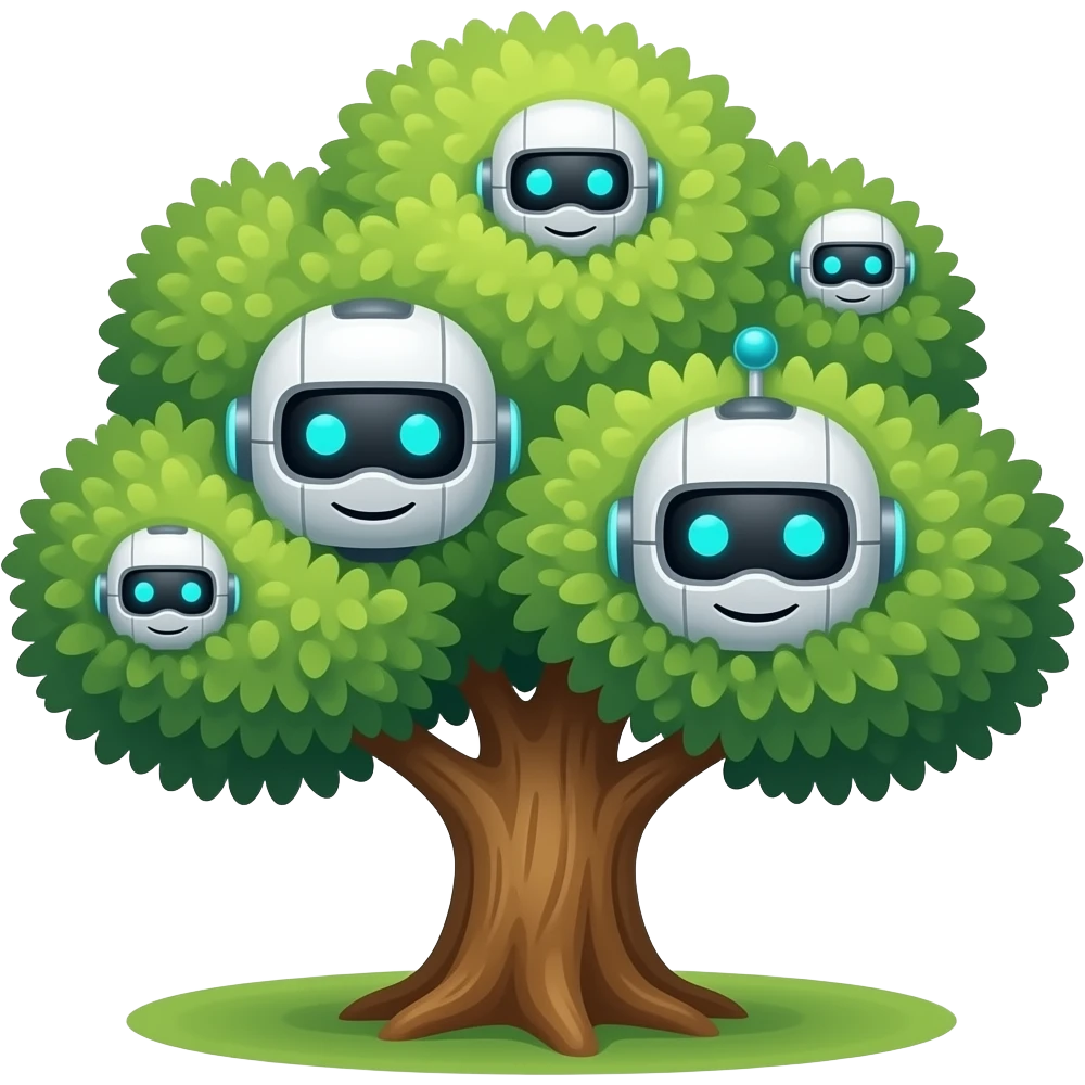 Robot Tree emoji