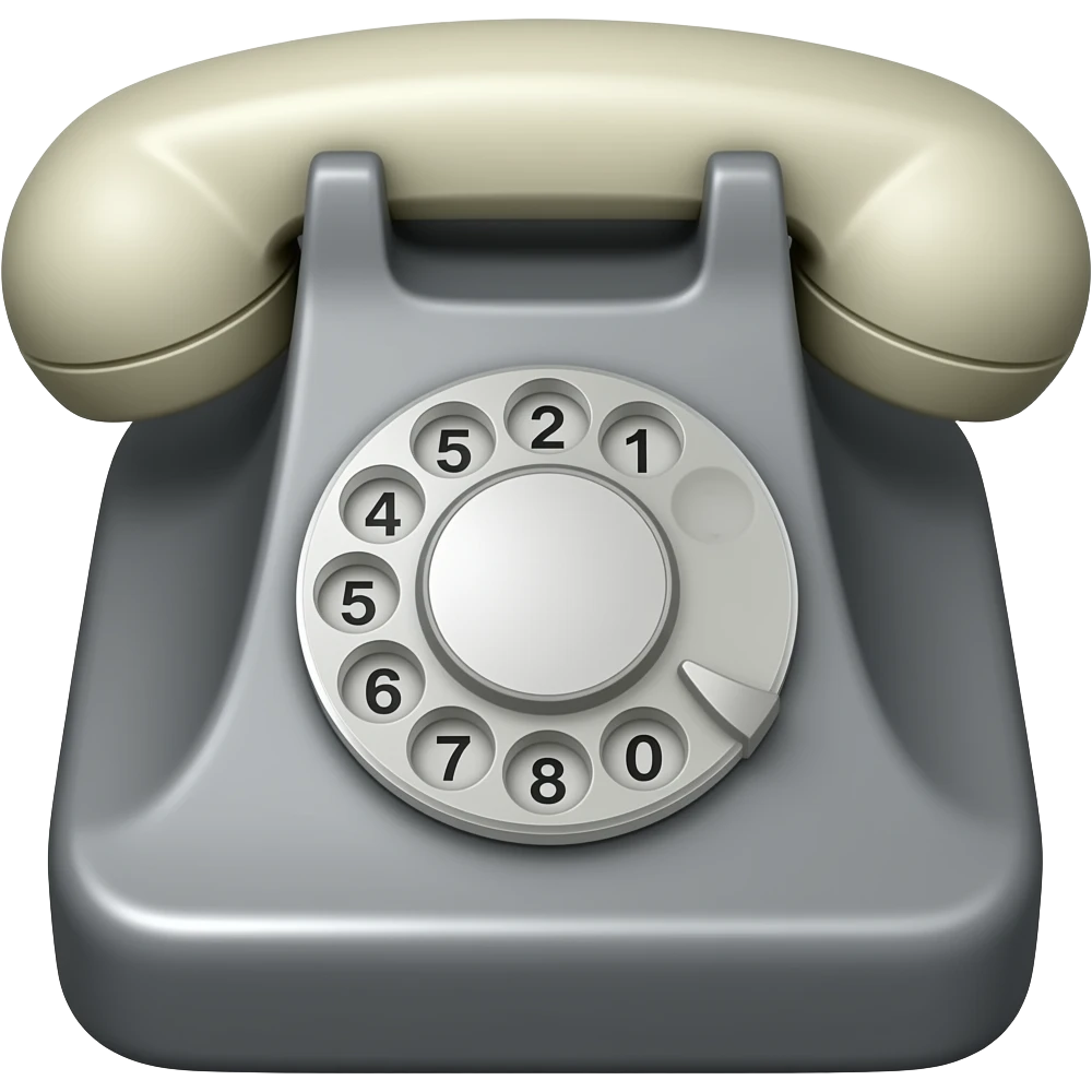 old phone emoji