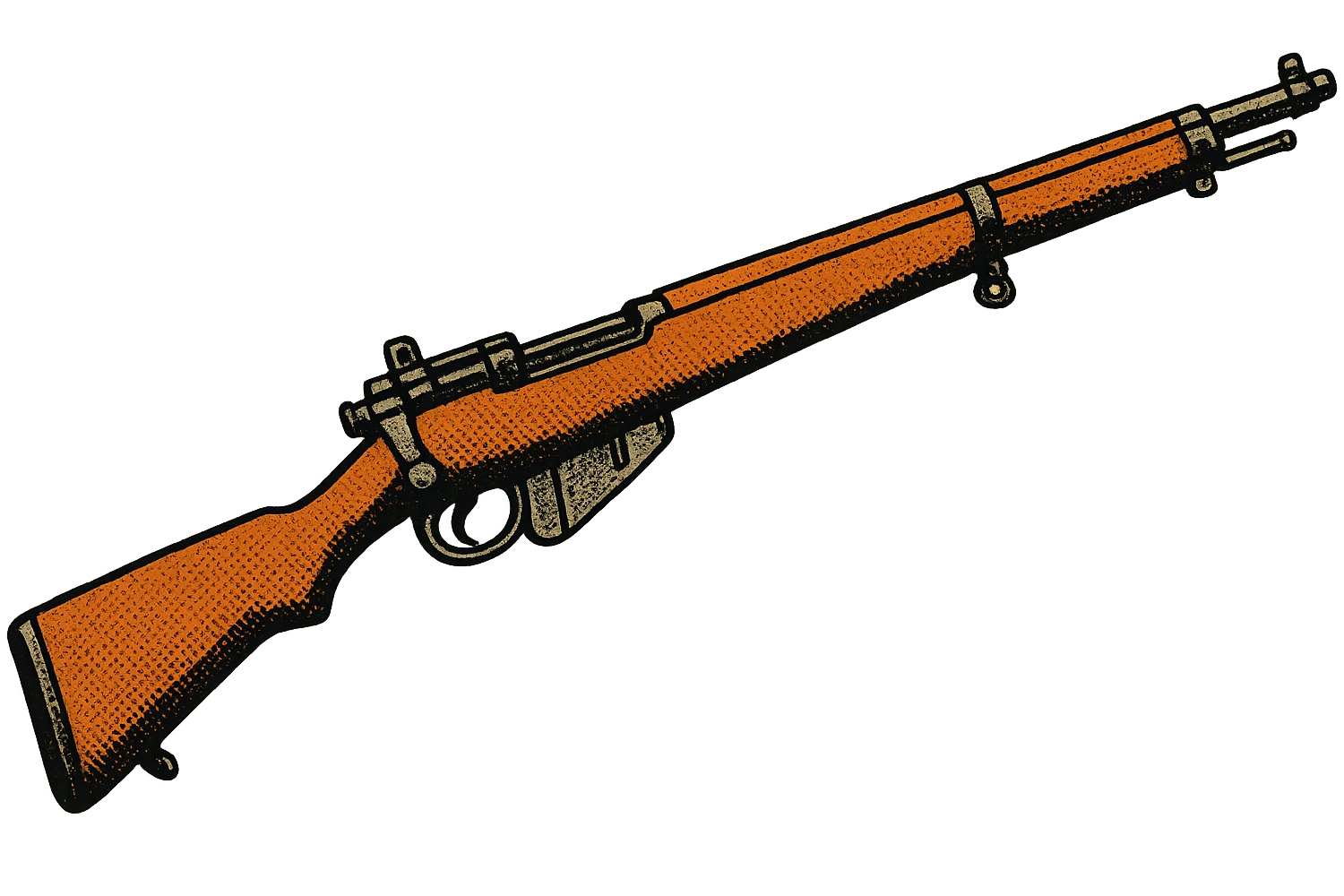 world War One lee enfield rifle emoji