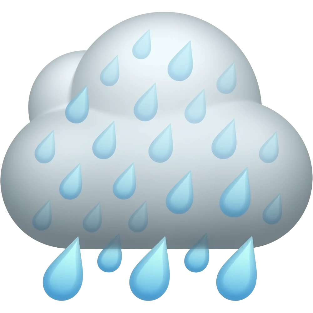 Rain emoji
