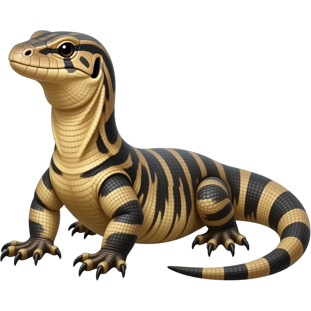 Monitor lizard hybrid emoji