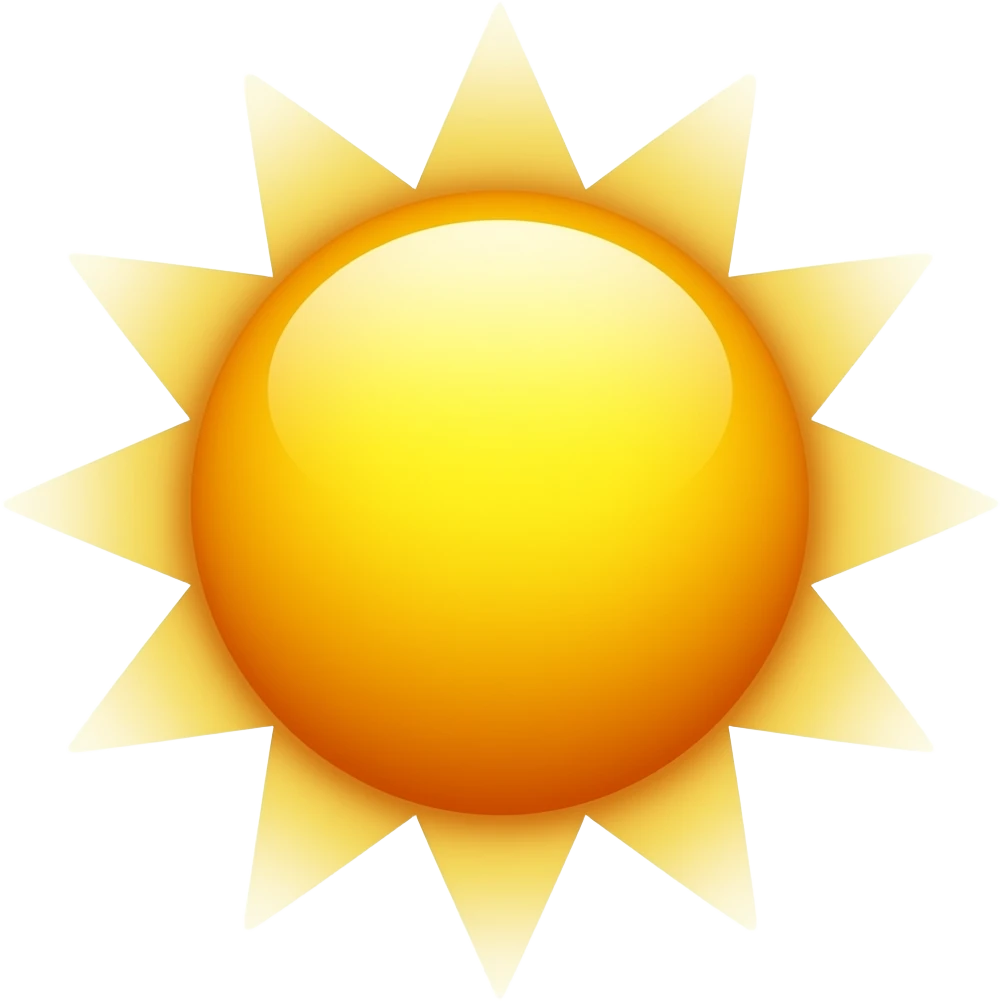 солнце emoji