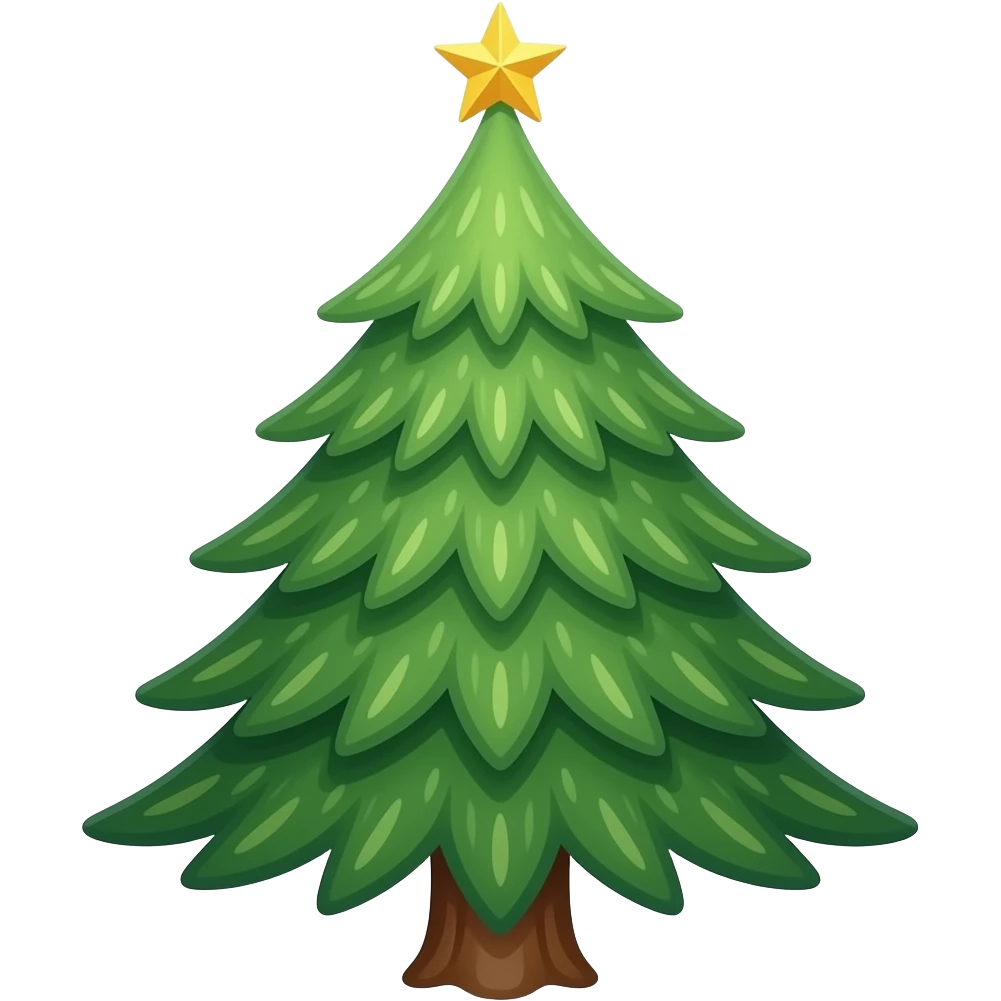 Pine tree emoji