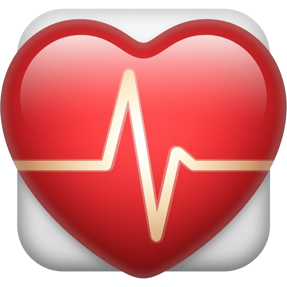 electrocardiogram emoji