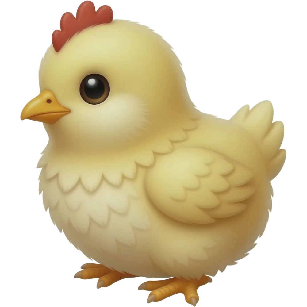 small baby chicken emoji