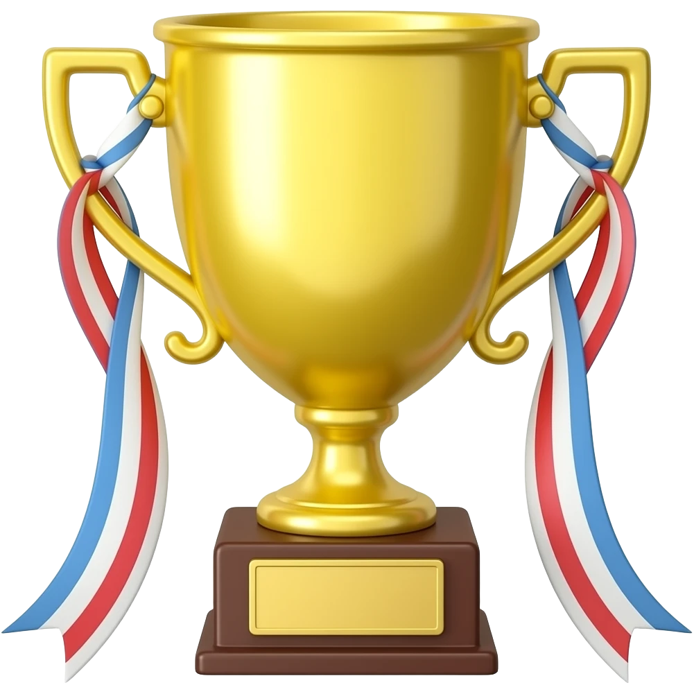 şampiyonluk kupası ödül emoji