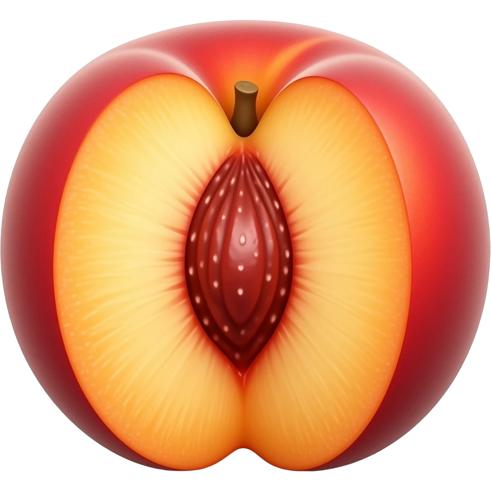 Peach emoji