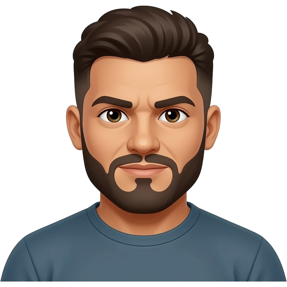 Powerful man emoji