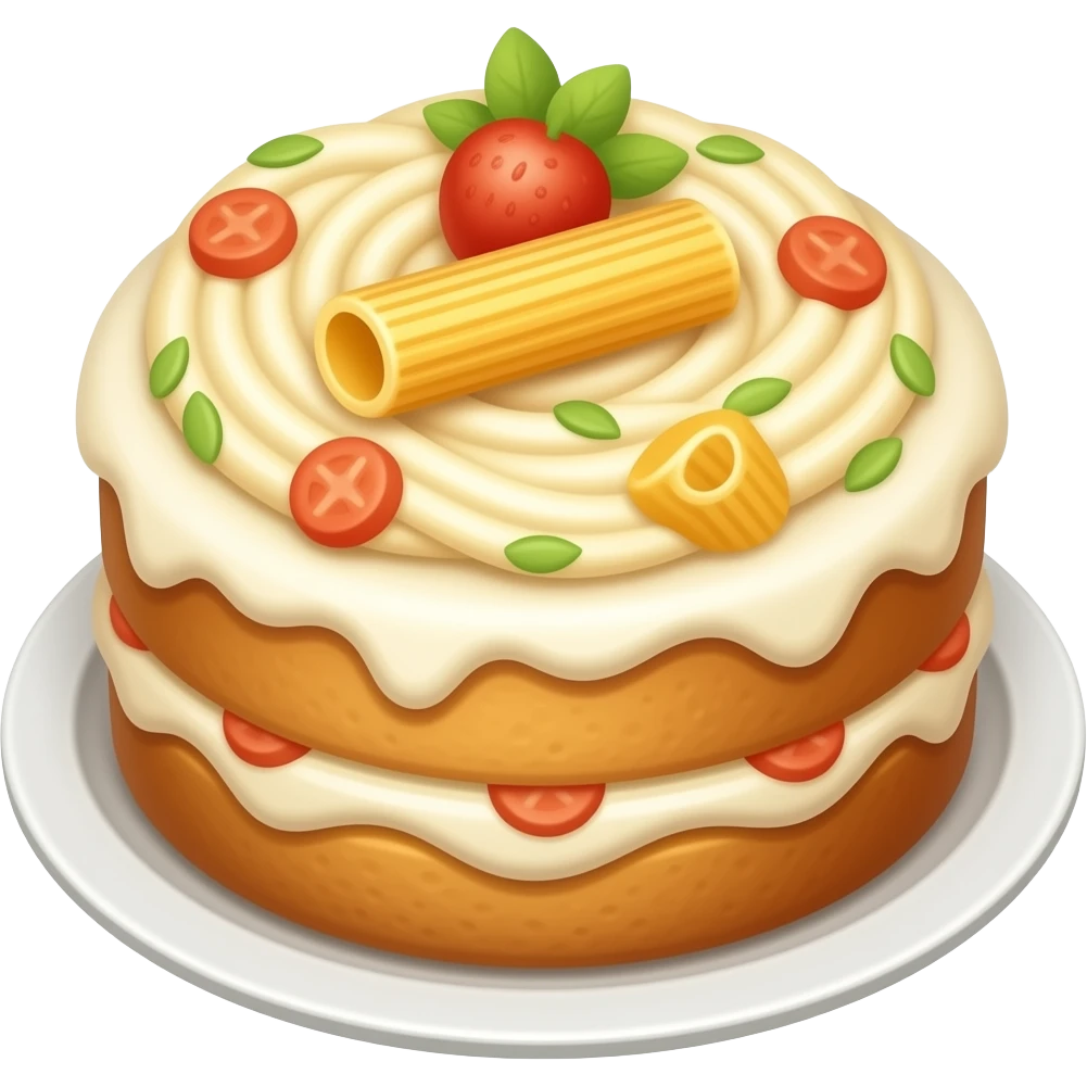 bolo pasta emoji
