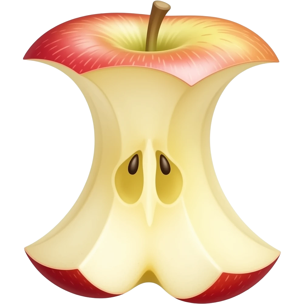 Apple core emoji emoji