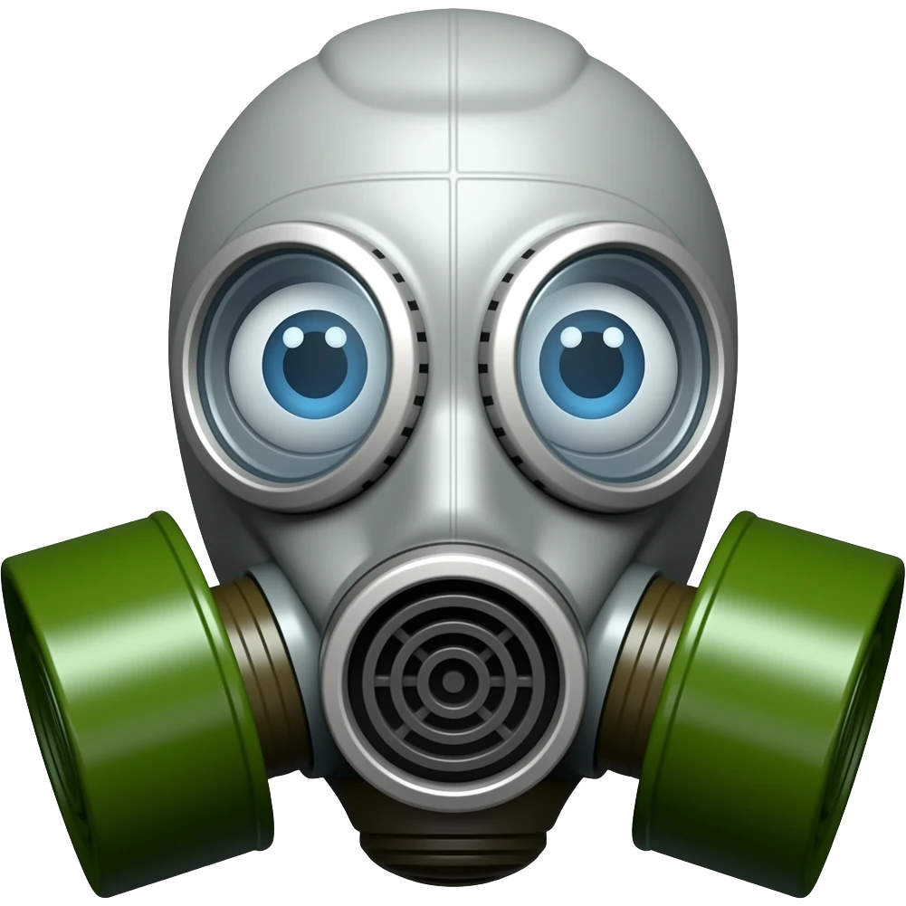 Gas mask emoji